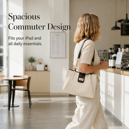 🎁2026 New Arrivals 50% OFF💥Spacious Commuter Straw Shoulder Bag