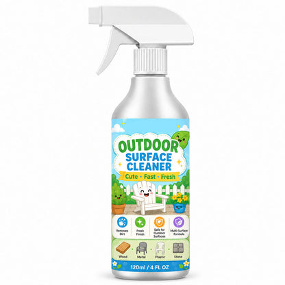 🎁2026 New Arrivals 50% OFF💥Multi-Surface Patio Cleaner Spray – Lift Grime from Wood, Metal, Plastic & Stone – Quick Spray & Wipe ✨