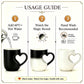 🎁2026 New Arrivals 50% OFF💥Color Changing Heart Handle Ceramic Mug for Valentine's Day ☕