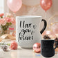 🎁2026 New Arrivals 50% OFF💥Color Changing Heart Handle Ceramic Mug for Valentine's Day ☕