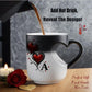 🎁2026 New Arrivals 50% OFF💥Color Changing Heart Handle Ceramic Mug for Valentine's Day ☕