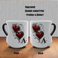 🎁2026 New Arrivals 50% OFF💥Color Changing Heart Handle Ceramic Mug for Valentine's Day ☕