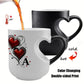 🎁2026 New Arrivals 50% OFF💥Color Changing Heart Handle Ceramic Mug for Valentine's Day ☕