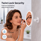 🎁2026 New Arrivals 50% OFF💥10x Magnifying Makeup Mirror with LED Light and Suction Cup