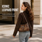🎁2026 New Arrivals 50% OFF💥Retro Leopard Print Shoulder Bag for Women – Vintage Style Crossbody Handbag with Rivet Accents ✨