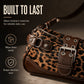 🎁2026 New Arrivals 50% OFF💥Retro Leopard Print Shoulder Bag for Women – Vintage Style Crossbody Handbag with Rivet Accents ✨