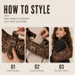 🎁2026 New Arrivals 50% OFF💥Retro Leopard Print Shoulder Bag for Women – Vintage Style Crossbody Handbag with Rivet Accents ✨