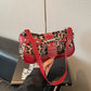 🎁2026 New Arrivals 50% OFF💥Retro Leopard Print Shoulder Bag for Women – Vintage Style Crossbody Handbag with Rivet Accents ✨