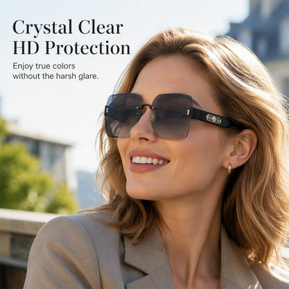 📢📢50% OFF !! ⏰Rimless Square Sunglasses for Women