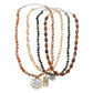🎁2026 New Arrivals 50% OFF💥 Retro Multi-Layer Beaded Necklace – Stacked Look, Earth Tones & Metallic Accents – Adjustable Lobster Clasp ✨