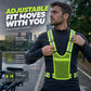 🎁2026 New Arrivals 50% OFF💥High Visibility Reflective Vest Adjustable Safety Running Gear with Pocket