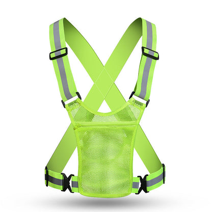 🎁2026 New Arrivals 50% OFF💥High Visibility Reflective Vest Adjustable Safety Running Gear with Pocket