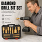 🎁2026 New Arrivals 50% OFF💥12-Piece Dry Diamond Tile Hole Saw Kit (6-35mm)