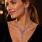 🎁2026 New Arrivals 50% OFF💥Elegant Butterfly Necklace and Earrings Set – Purple Rhinestone Design, Lightweight Copper & Versatile Style ✨