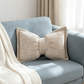 🎁2026 New Arrivals 50% OFF💥Soft Chenille Bow-Shaped Throw Pillow