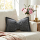 🎁2026 New Arrivals 50% OFF💥Soft Chenille Bow-Shaped Throw Pillow