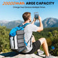 🎁2026 New Arrivals 50% OFF💥Solar Power Bank – 20000mAh, Foldable 4-Panel Solar, IPX5 & LED Flashlight – For Camping & Emergencies 🏕️