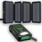 🎁2026 New Arrivals 50% OFF💥Solar Power Bank – 20000mAh, Foldable 4-Panel Solar, IPX5 & LED Flashlight – For Camping & Emergencies 🏕️