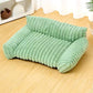🎁2026 New Arrivals 50% OFF💥Cozy Sofa Pet Bed – Ultra-Comfortable, Raised Bolster Edges & Super-Soft Ribbed Plush – Fits Cats & Dogs ✨