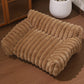 🎁2026 New Arrivals 50% OFF💥Cozy Sofa Pet Bed – Ultra-Comfortable, Raised Bolster Edges & Super-Soft Ribbed Plush – Fits Cats & Dogs ✨