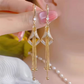 🎁2026 New Arrivals 50% OFF💥Elegant Geometric Tassel Hook Earrings