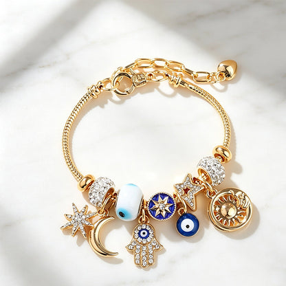 🎁2026 New Arrivals 50% OFF💥Celestial Sun Moon Charm Bracelet