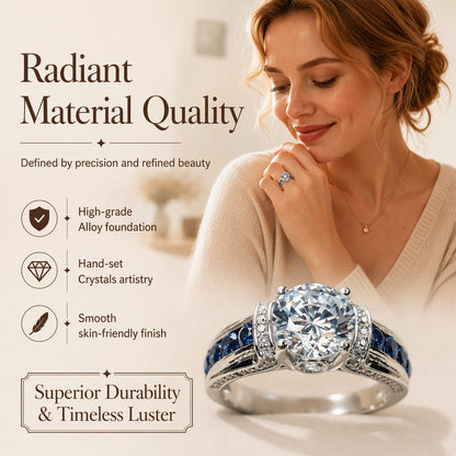 🎁2026 New Arrivals 50% OFF💥Elegant Cubic Zirconia Cocktail Ring – Dazzling stone, sleek design & lightweight – Perfect for parties & special occasions 💎