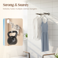 🎁2026 New Arrivals 50% OFF💥Foldable Telescopic Suction-Cup Hanger Rack – No-Drill Retractable Clothes Drying Pole