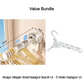 🎁2026 New Arrivals 50% OFF💥Foldable Telescopic Suction-Cup Hanger Rack – No-Drill Retractable Clothes Drying Pole