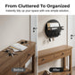 🎁2026 New Arrivals 50% OFF💥Wall Mount Key Holder with Shelf & Hooks