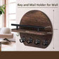 🎁2026 New Arrivals 50% OFF💥Wall Mount Key Holder with Shelf & Hooks