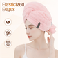 🎁2026 New Arrivals 50% OFF💥Large Hair Towel with Secure Band For Women