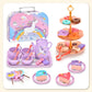 🎁2026 New Arrivals 50% OFF💥Unicorn Castle Pretend Teapot Set – Kid‑safe, Portable, Imagination‑boosting ✨