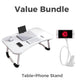 🎁2026 New Arrivals 50% OFF💥Foldable Laptop Bed Table with Cup Holder
