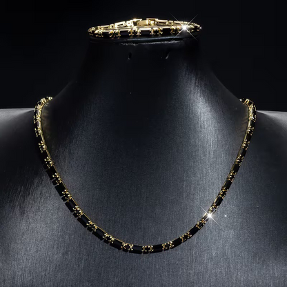 🎁2026 New Arrivals 50% OFF💥Sparkling Jewelry Set for Men – Statement Cubic Zircon, Refined Street Luxe & Adjustable Fit ⛓️