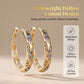 🎁2026 New Arrivals 50% OFF💥Sparkling Zircon Hollow Hoop Earrings