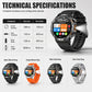 🎁2026 New Arrivals 50% OFF💥Outdoor Smartwatch – Rugged, LED Flashlight & Bluetooth Calling – For Sports, Fitness & Adventure 🏔️🔦