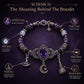 🎁2026 New Arrivals 50% OFF💥Gothic Purple Rhinestone Halloween Bracelet🔮💜