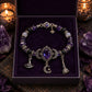 🎁2026 New Arrivals 50% OFF💥Gothic Purple Rhinestone Halloween Bracelet🔮💜