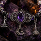 🎁2026 New Arrivals 50% OFF💥Gothic Purple Rhinestone Halloween Bracelet🔮💜