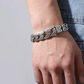 🎁2026 New Arrivals 50% OFF💥Men's Retro Mantra Bracelet – Six-Syllable Design, Stylish & Meaningful – Vintage Silver Finish with Dual-Chain Look ✨