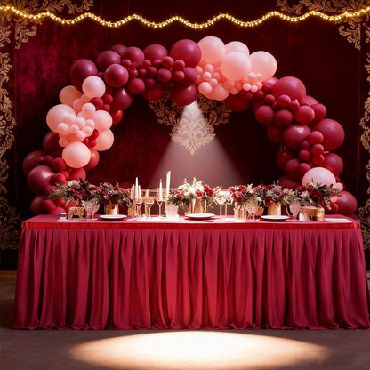 🎁2026 New Arrivals 50% OFF💥Pleated Table Skirt for Events – Elegant Wrinkle-Resistant Decor | Perfect for Parties, Weddings & Gatherings