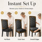 🎁2026 New Arrivals 50% OFF💥Washable Stretch Chair Cover – Baroque Gilded Print, High‑Density Elastic Fabric ✨