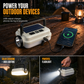 🎁2026 New Arrivals 50% OFF💥Dual‑Light Solar Camping Lantern‑Multi‑Function Portable Solar Work Light with Power Bank, Hanging Emergency Lamp for Camping Hiking Power‑Outage