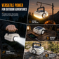 🎁2026 New Arrivals 50% OFF💥Dual‑Light Solar Camping Lantern‑Multi‑Function Portable Solar Work Light with Power Bank, Hanging Emergency Lamp for Camping Hiking Power‑Outage