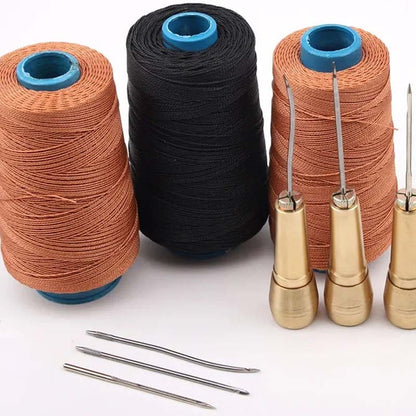 🎁2026 New Arrivals 50% OFF💥5PCS Leather Sewing Awl Kit – High-Strength Steel & Copper Handle