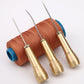 🎁2026 New Arrivals 50% OFF💥5PCS Leather Sewing Awl Kit – High-Strength Steel & Copper Handle