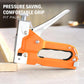 🎁2026 New Arrivals 50% OFF💥Manual Staple Nail Gun: 3-in-1, Alloy Steel, Adjustable Pressure, with 600pcs Nails, Shockproof