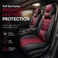 🎁2026 New Arrivals 50% OFF💥Full-Coverage Leather Car Seat Covers – All-Season Protection, 5D Surround & Safety Split Seams – Universal Fit 🛡️