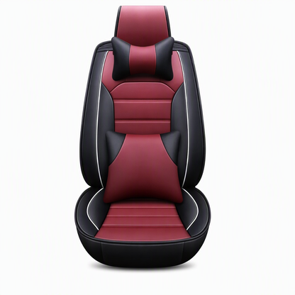 🎁2026 New Arrivals 50% OFF💥Full-Coverage Leather Car Seat Covers – All-Season Protection, 5D Surround & Safety Split Seams – Universal Fit 🛡️
